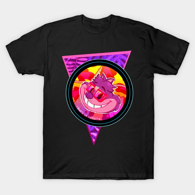 Cheshire Retro Nerd T-Shirt by K4tchem